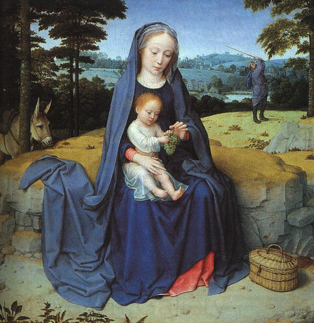 Gerard David The Rest on the Flight into Egypt